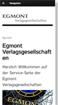 Mobile Screenshot of egmont-vg.de